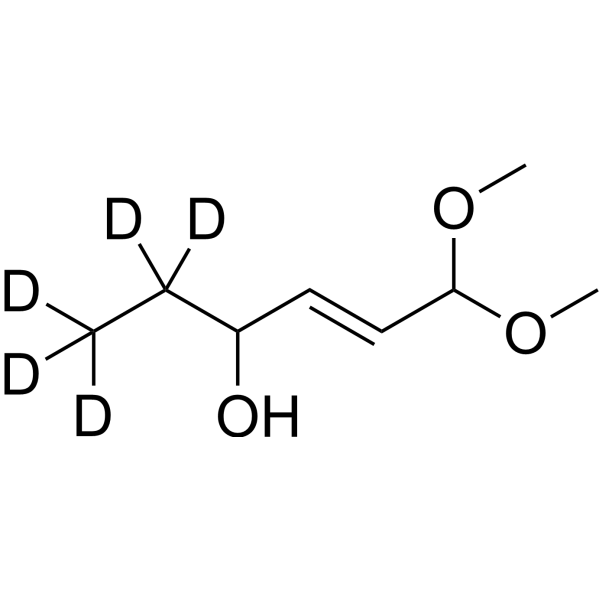 (±)-trans-4-Hydroxy-2-hexenal-5,5,6,6,6-dd5 Dimethyl Acetal 1219806-40-2